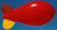 11 ft. advertising blimp for sales and promotions.